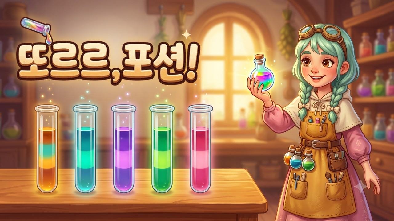 또르르, 포션! 웹게임 화면