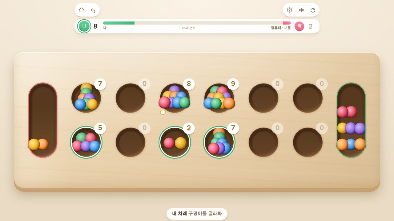 판이 전부 보입니다. 숨길 수 있는 정보가 하나도 없습니다